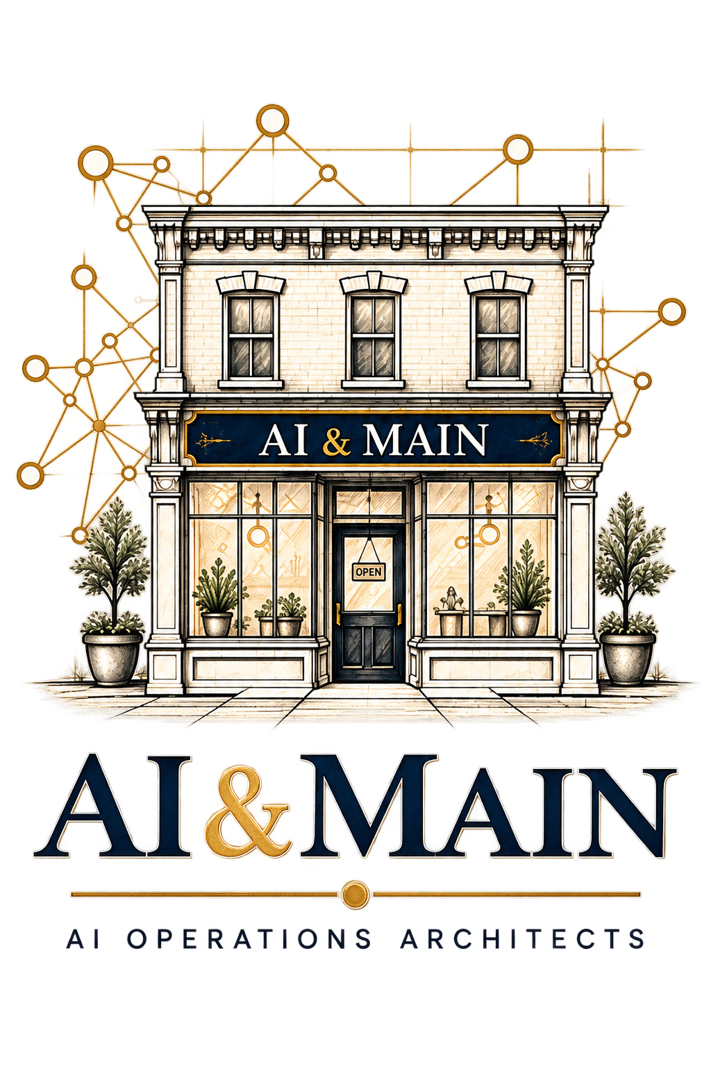 AI & MAIN stacked logo